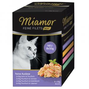 Miamor Feine Filets w saszetkach MINI, 8 x 50 g - Wykwintny wybór