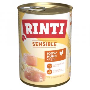 RINTI Sensible, 1 x 400 g - Kurczak z ryżem