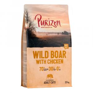 15% taniej! Purizon - bez zboż, karma sucha, 2,5 kg - Adult dla kota, dziczyzna i kurczak