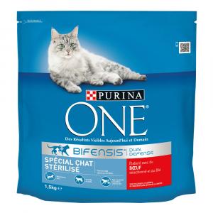PURINA ONE Sterilized, wołowina - 1,5 kg