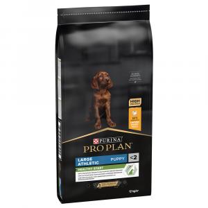 10 kg / 12 kg + 2 kg gratis! PURINA PRO PLAN, karma sucha dla psa, 12 kg / 14 kg - Large Athletic Puppy Healthy Start, kurczak i ryż, 12 kg