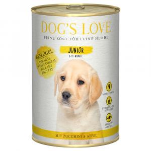 Dog´s Love Junior, drób - 6 x 400 g