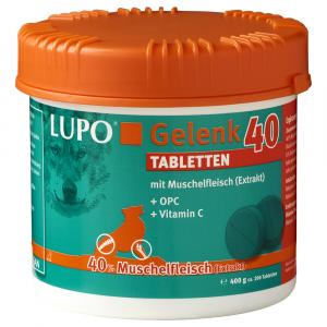 LUPO Gelenk 40 tabletki wzmacniające stawy - 400 g (ok. 200 tabletek)