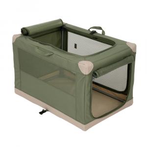 Zooplus Basics składany transporter dla psa Basic - Dł. x szer. x wys.: 76 x 50,5 x 48 cm