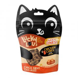 Lucky Lou Lucky Ones Cubes - Kurczak, 8 x 80 g