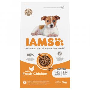 IAMS Advanced Nutrition Puppy Small / Medium Breed, kurczak - 3 kg