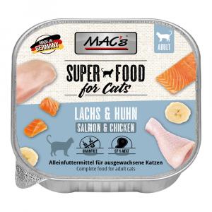 MAC's Cat tacki, 32 x 100 g - Łosoś i kurczak