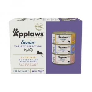 Applaws Senior, 24 x 70 g - Pakiet mieszany (3 smaki)