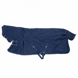 Nomad Tales wodoodporna derka zimowa z wysokim kołnierzem, granatowa - Dł. grzbietu 155 cm