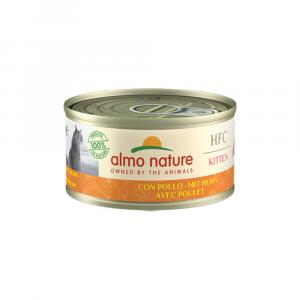 Almo Nature HFC Natural, 6 x 70 g - Kitten z kurczakiem