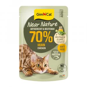 GimCat Near Nature, 16 x 85 g - Kurczak
