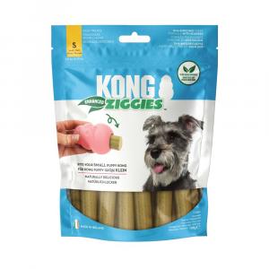 KONG Ziggies Enhanced Puppy - Rozmiar S: dla psów do 7 kg (2 x 198 g)