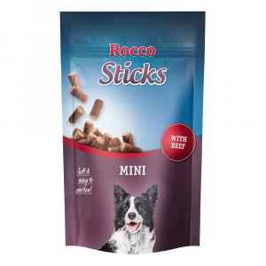 Megapakiet Rocco Sticks Mini - Wołowina, 3 x 100 g