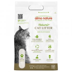 15% taniej! Almo Nature, żwirek dla kota, 2 x 2,27 / 2 x 4,54 kg - 2 x 4,54 kg