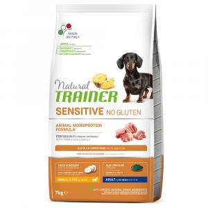 Natural Trainer Sensitive No Gluten Small & Toy, wieprzowina - 7 kg