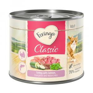 5 zł taniej! Feringa Classic Meat Menu, 6 x 200 g - Łosoś i indyk