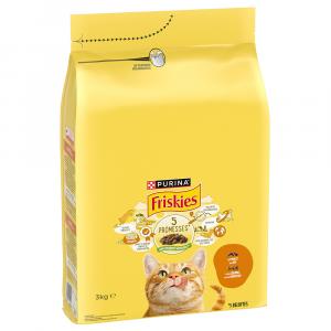 PURINA Friskies Adult, kurczak z warzywami - 3 kg