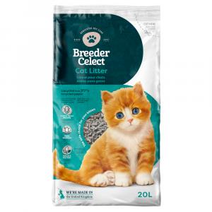 Breeder Celect, żwirek z papieru dla kota - 20 L