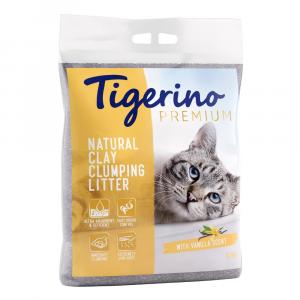 15% taniej! Tigerino Premium, żwirek dla kota, 2 x 12 kg - Zapach wanilii