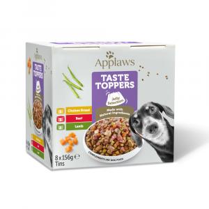 Pakiet mieszany Applaws Taste Toppers, 8 x 156 g - Pakiet mieszany w galarecie