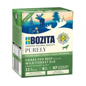 Korzystny pakiet Bozita Purely Paté 24 x 370 g - Łoś