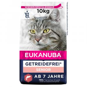 Eukanuba Senior Grain Free, z łososiem - 2 x 10 kg