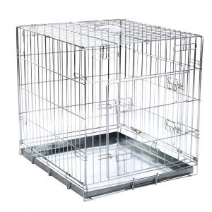 Klatka do pomieszczenia Double Door - M: dł. x szer. x wys.: 78 x 55 x 61 cm