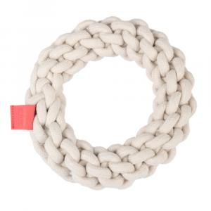 TIAKI Zabawka dla psa Rope Ring - Ø 18 x wys. 4,5 cm