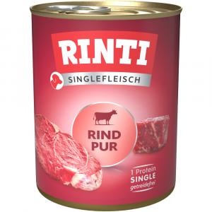 Megapakiet RINTI Singlefleisch, 24 x 800 g - Wołowina