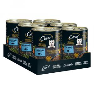 Cesar Natural Goodness - Ryba i superfoods, 12 x 400 g