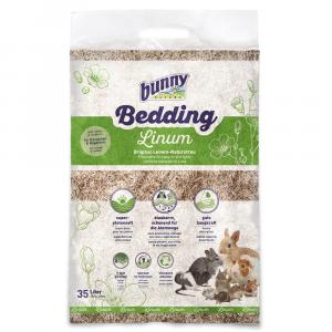 Bunny Bed o´Linum naturalna podsciółka lniana - 35 l