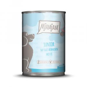 MjAMjAM Junior, 6 x 400 g - Soczysty kurczak z jajkiem