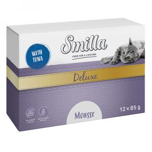 15% taniej! Smilla Deluxe w musie, 48 x 85 g - Z tuńczykiem