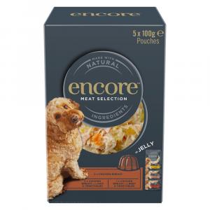 Encore Mix w galarecie, saszetki, 5 x 100 g - Wybór mięsny