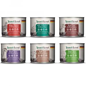 Pakiet mieszany Venandi Animal 6 x 200 g - Pakiet mieszany (6 smaków)