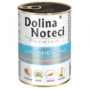 Megapakiet Dolina Noteci Premium, 48 x 400 g - Jagnięcina