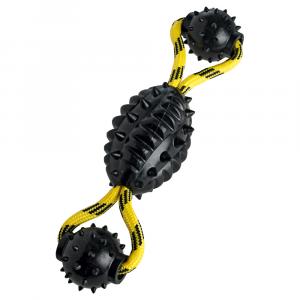 HUNTER Spike Ball Rope zabawka dla psa - Dł. x śr.: 30 x 7 cm