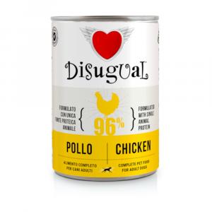 Megapakiet Disugual Adult, 24 x 400 g - Kurczak