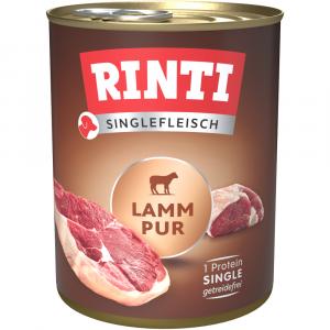 Megapakiet RINTI Singlefleisch, 24 x 800 g - Jagnięcina