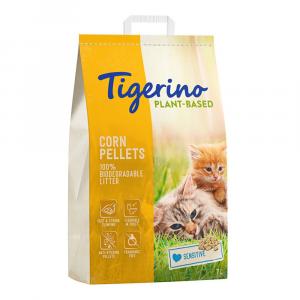 Tigerino Plant-Based, żwirek na bazie kukurydzy- Sensitive, bezzapachowy - 7 l