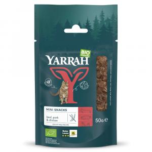 Yarrah Bio Mini przysmak dla kota - 3 x 50 g