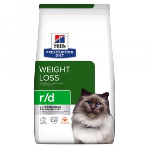 Hill´s Prescription Diet r/d Weight Loss, kurczak - 3 x 3 kg