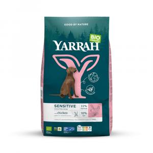 15% taniej! Yarrah Bio, karma sucha, różne rodzaje - Sensitive z biokurczakiem i bioryżem, 2 kg