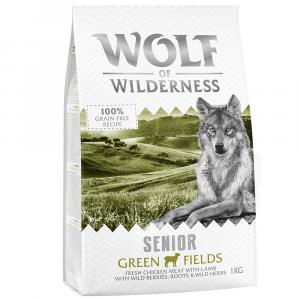2 + 1 kg gratis! Wolf of Wilderness, 3 x 1 kg - Senior \
