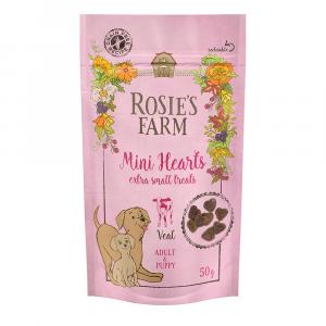 2 + 1 gratis! Rosie's Farm, przysmaki, 3 x 50 g / 70 g - Puppy & Adult \