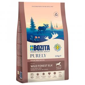 Bozita Dog Purely Grain Free Puppy & Junior, łoś - 2,5 kg