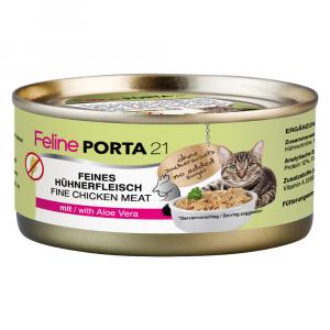 Korzystny pakiet Feline Porta 21, 12 x 156 g - Kurczak z aloesem