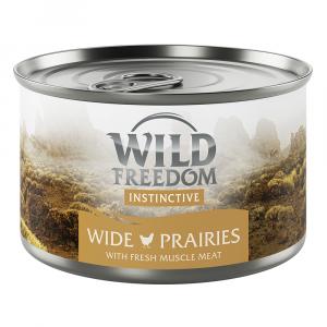 Pakiet Wild Freedom Instinctive, karma uzupełniająca 12 x 140 g - Wide Praries - Kurczak