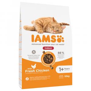 IAMS Advanced Nutrition Indoor Cat z kurczakiem - 10 kg