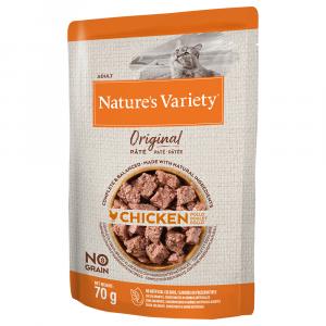 Nature's Variety Original Paté No Grain, 12 x 70 g - Kurczak